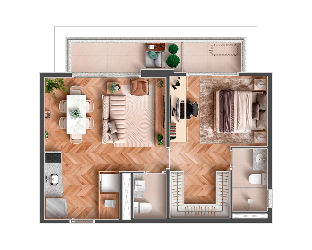 Imagem Apartamento com 1 Quarto à Venda, 52 m² em Vila Clementino - São Paulo