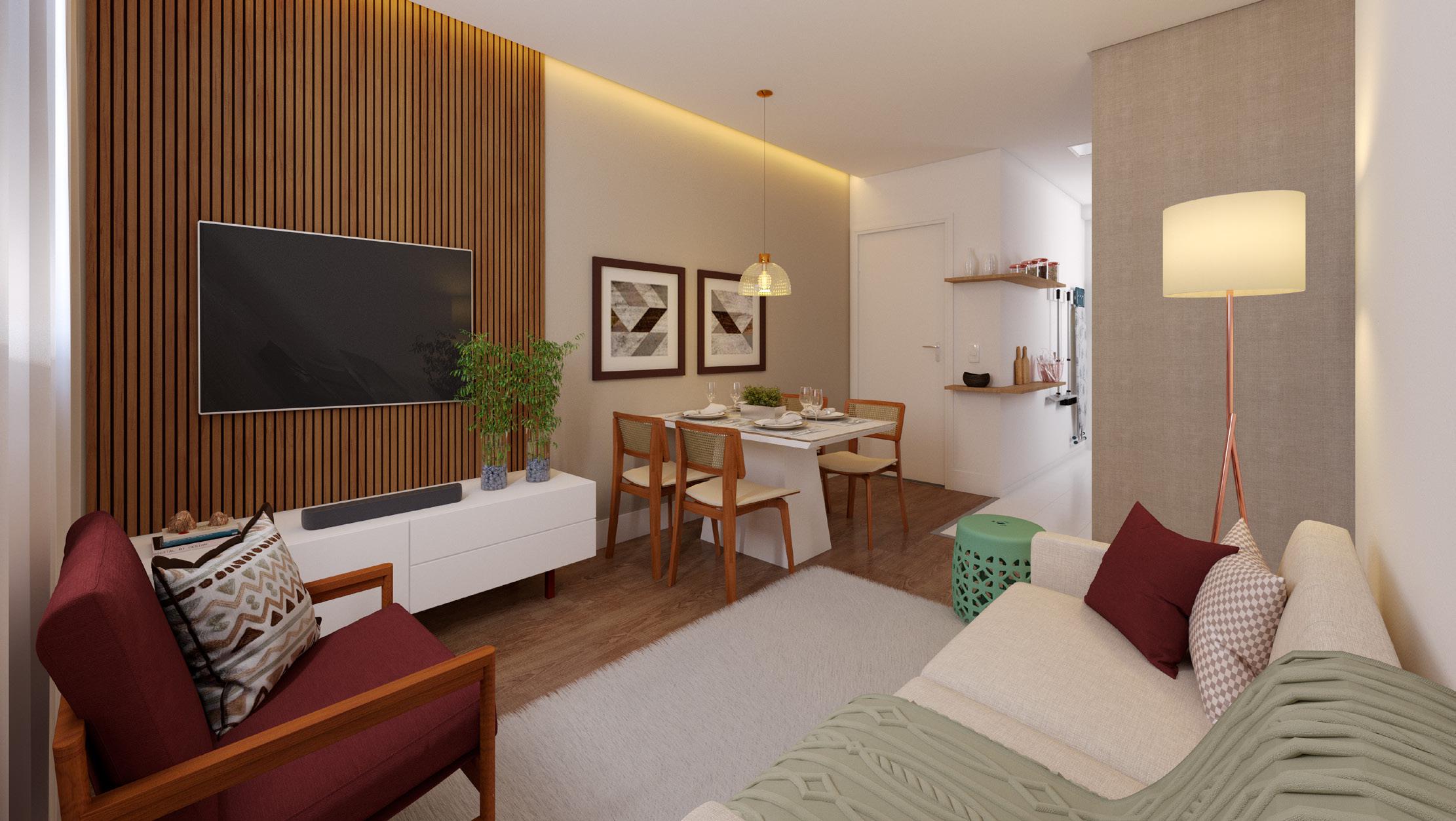 Imagem Apartamento com 2 Quartos à Venda, 41 m² em Campo Grande - Rio de Janeiro