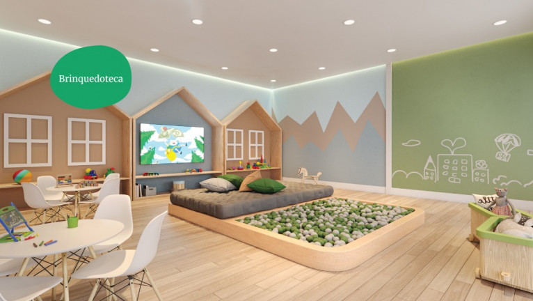 Imagem Apartamento com 2 Quartos à Venda, 46 m² em Jardim Hubert - Indaiatuba