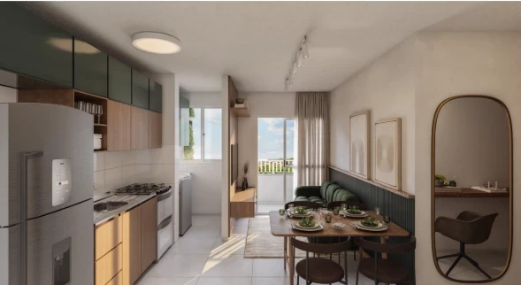 Imagem Apartamento com 2 Quartos à Venda, 43 m² em Turu - São Luís