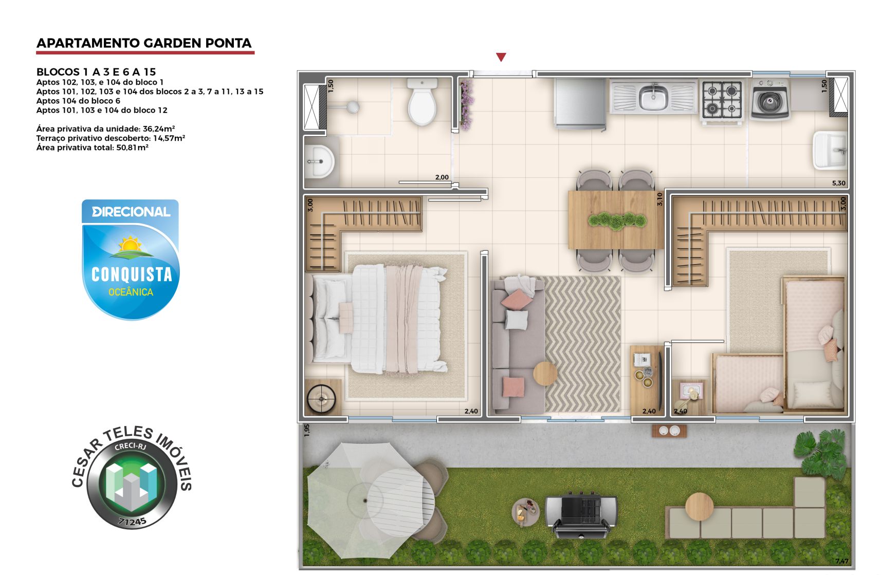 Imagem Apartamento com 2 Quartos à Venda, 36 m²em Várzea das Moças - São Gonçalo