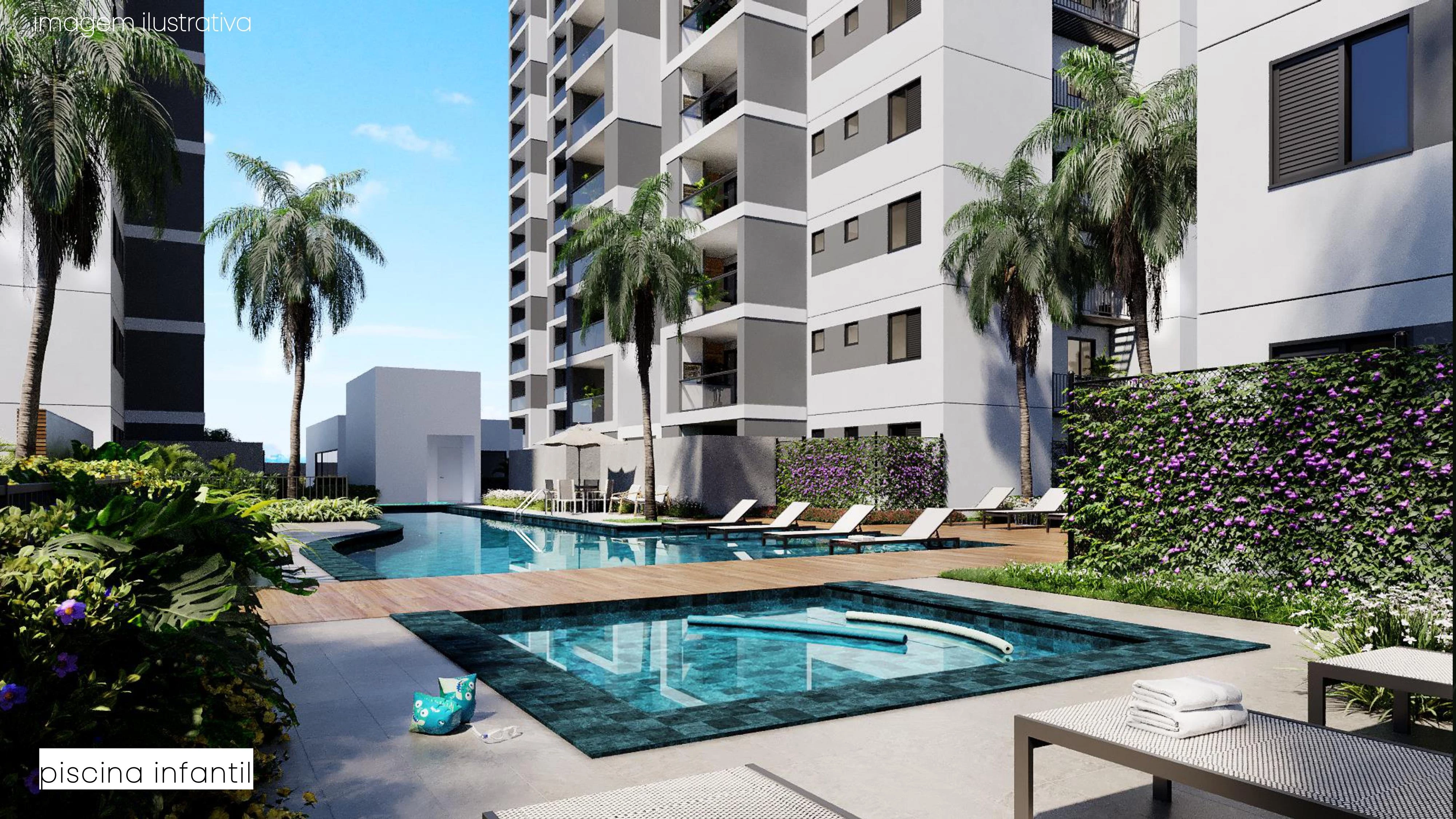 Imagem Apartamento com 1 Quarto à Venda, 65 m² em Tiradentes - Campo Grande