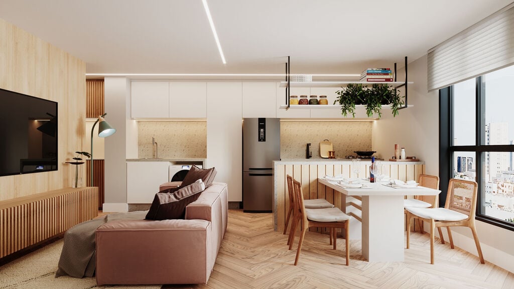 Imagem Apartamento com 2 Quartos à Venda, 92 m²em Cabral - Curitiba