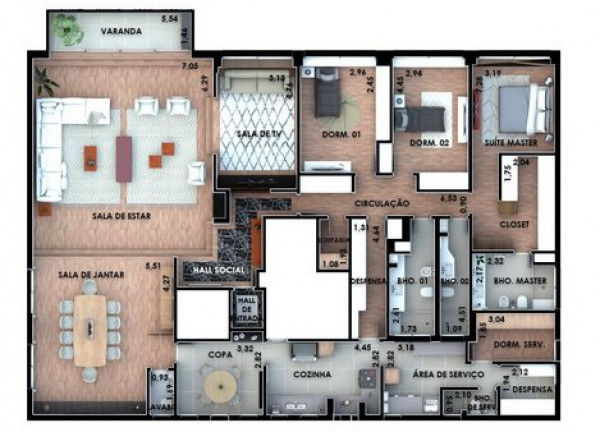 Imagem Apartamento com 3 Quartos à Venda, 306 m² em Jardim Paulista - São Paulo