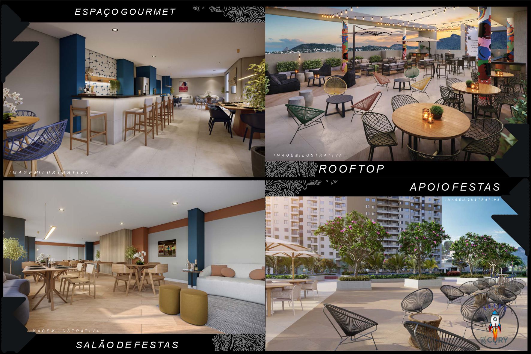 Foto do imóvel: Edifício Residencial com 2 Quartos à Venda, 53 m²em Santo Cristo - Rio de Janeiro