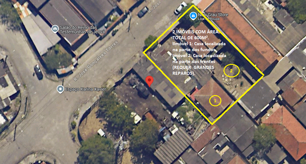 Imagem Casa com 3 Quartos à Venda, 600 m² em Parque Fernando Jorge - Cubatão