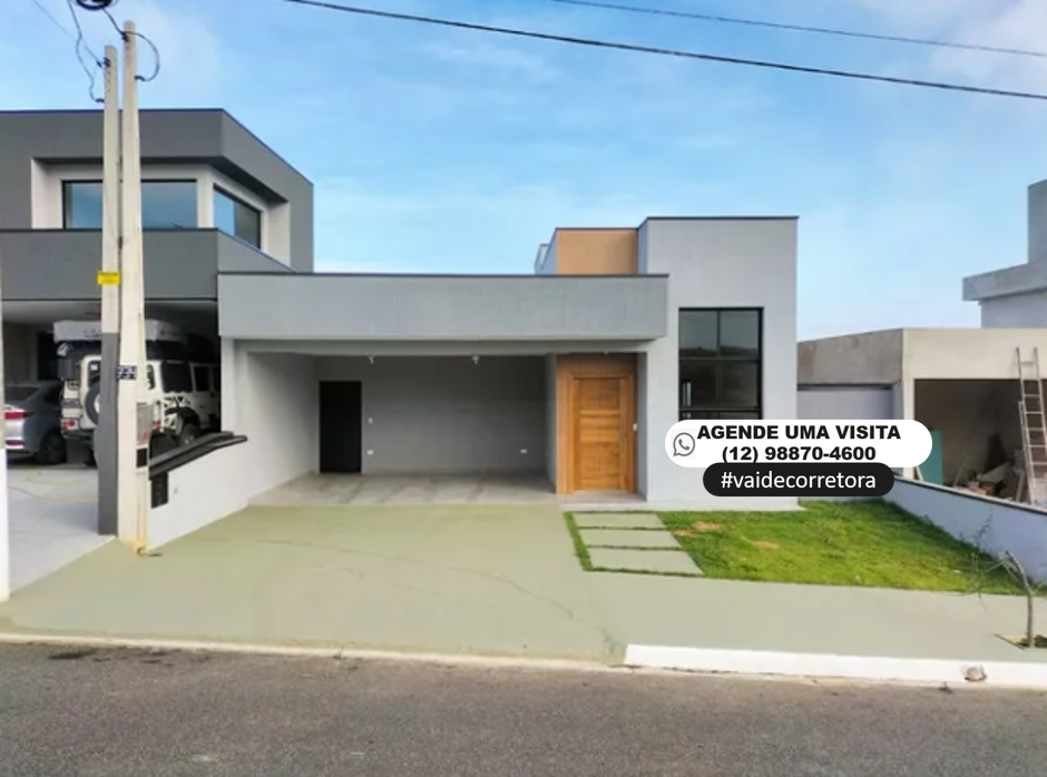 Imagem Casa de Condomínio com 3 Quartos à Venda, 140 m²em Caçapava Velha - Caçapava