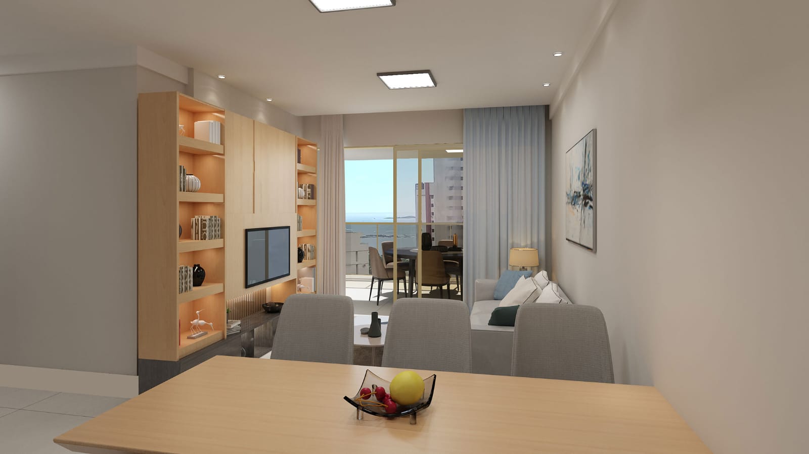 Imagem Apartamento com 3 Quartos à Venda, 98 m² em Praia de Itaparica - Vila Velha