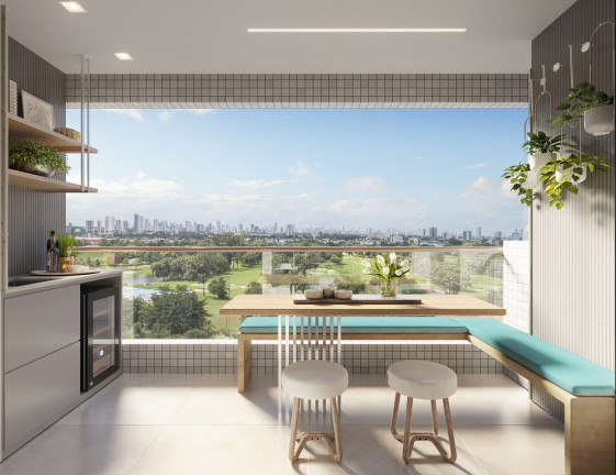 Imagem Apartamento com 3 Quartos à Venda, 70 m² em Caxangá - Recife