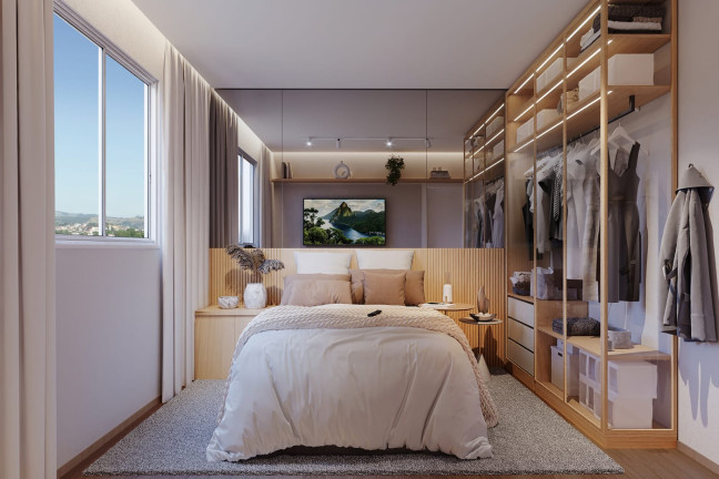 Imagem Apartamento com 2 Quartos à Venda, 44 m² em Campo Grande - Rio de Janeiro