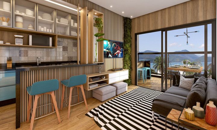 Imagem Apartamento com 2 Quartos à Venda, 78 m² em Itagua - Ubatuba