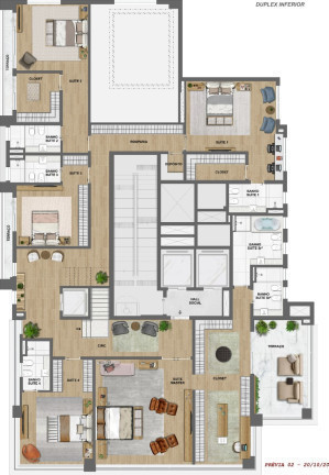 Imagem Apartamento com 4 Quartos à Venda, 370 m² em Moema - São Paulo