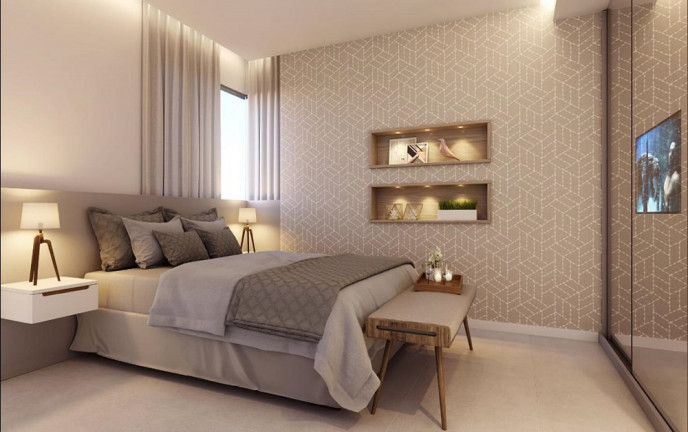 Imagem Apartamento com 2 Quartos à Venda, 43 m² em Casa Amarela - Recife