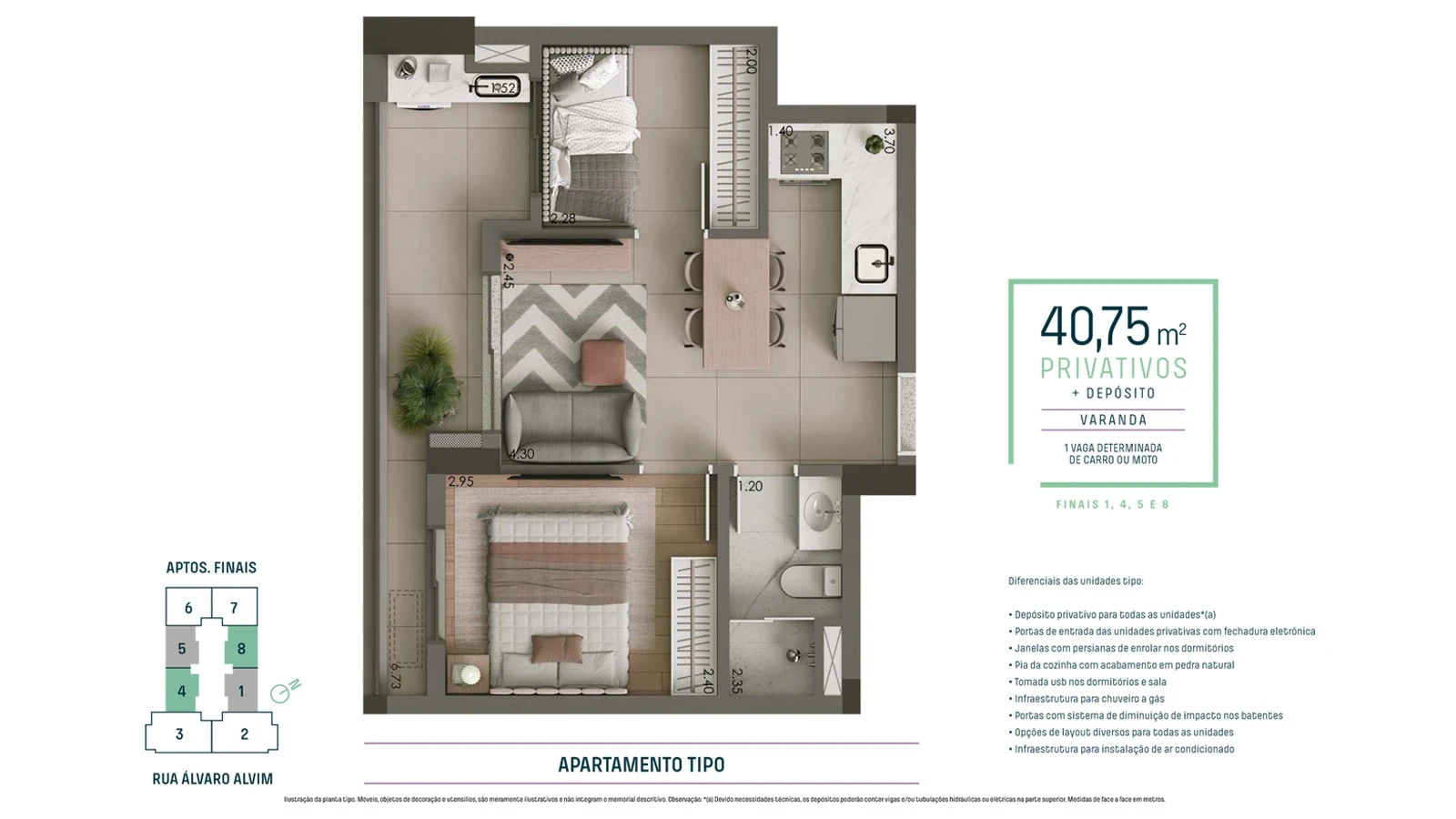 Foto do imóvel: Apartamento com 2 Quartos à Venda, 51 m² em Cipava - Osasco