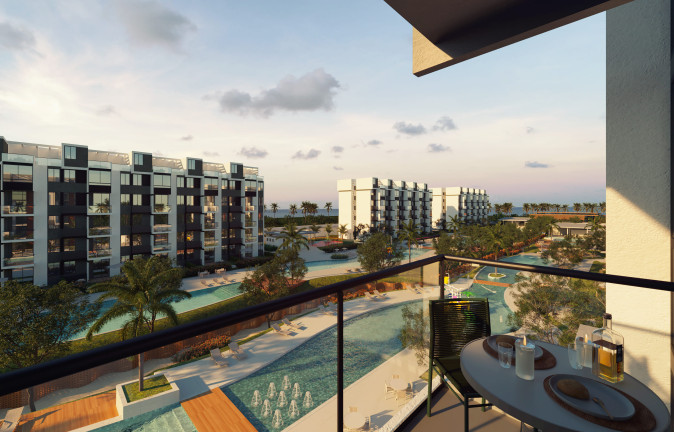 Apartamento com 1 Quarto à Venda, 24 m² em Praia dos Carneiros - Tamandaré