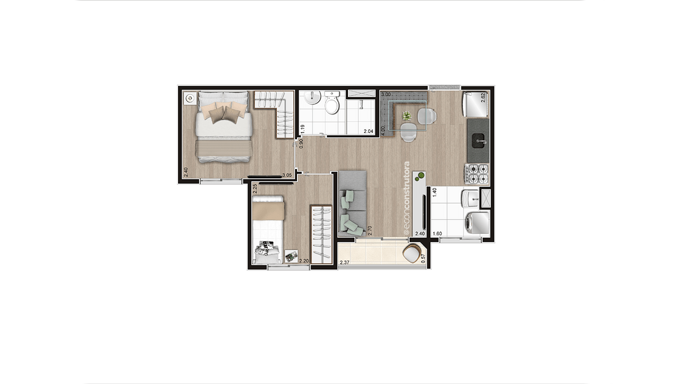 Imagem Apartamento com 2 Quartos à Venda, 37 m²em Vila Jaraguá - São Paulo