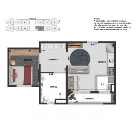 Imagem Apartamento com 2 Quartos à Venda, 48 m² em Usina Piratininga - São Paulo