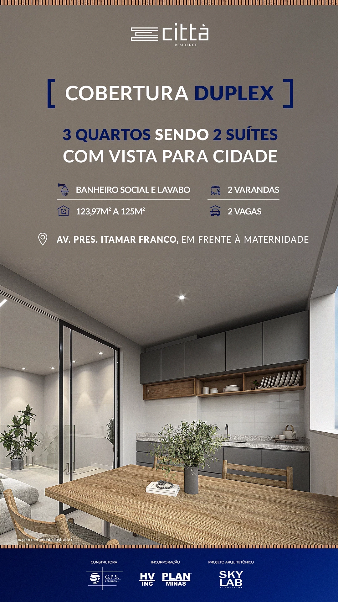 Imagem Apartamento com 2 Quartos à Venda, 54 m² em São Mateus - Juiz de Fora
