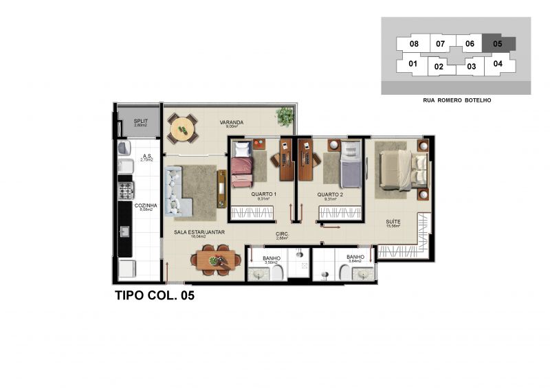 Imagem Apartamento com 3 Quartos à Venda, 97 m² em Praia da Costa - Vila Velha