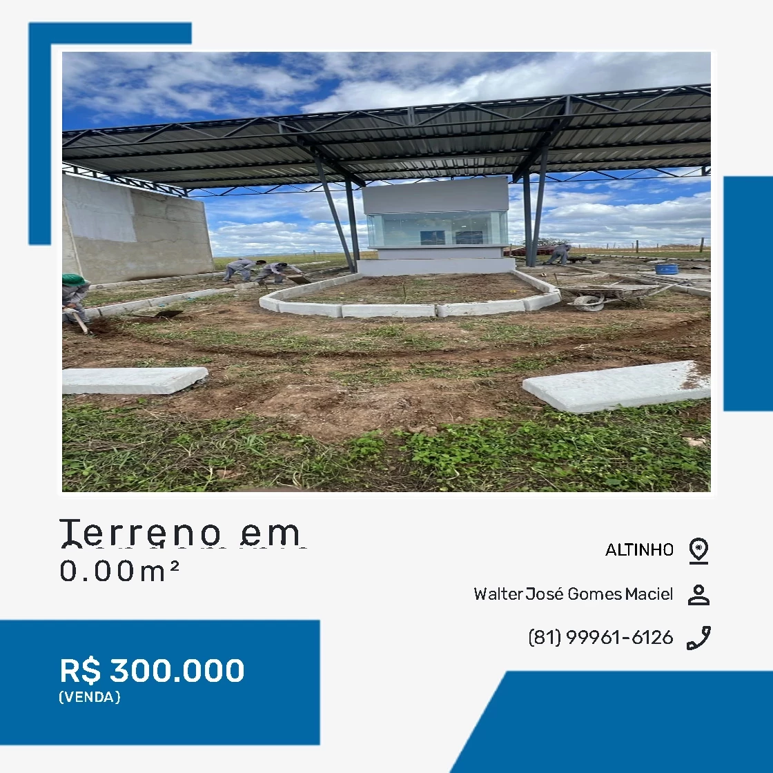Imagem Terreno em Condomínio à Venda, 616 m² em Altinho - Altinho