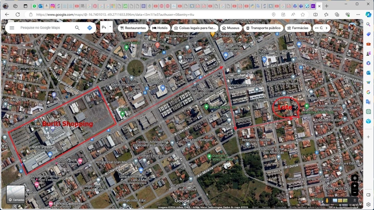 Imagem Terreno à Venda, 453 m² em Setor dos Afonsos - Aparecida de Goiânia