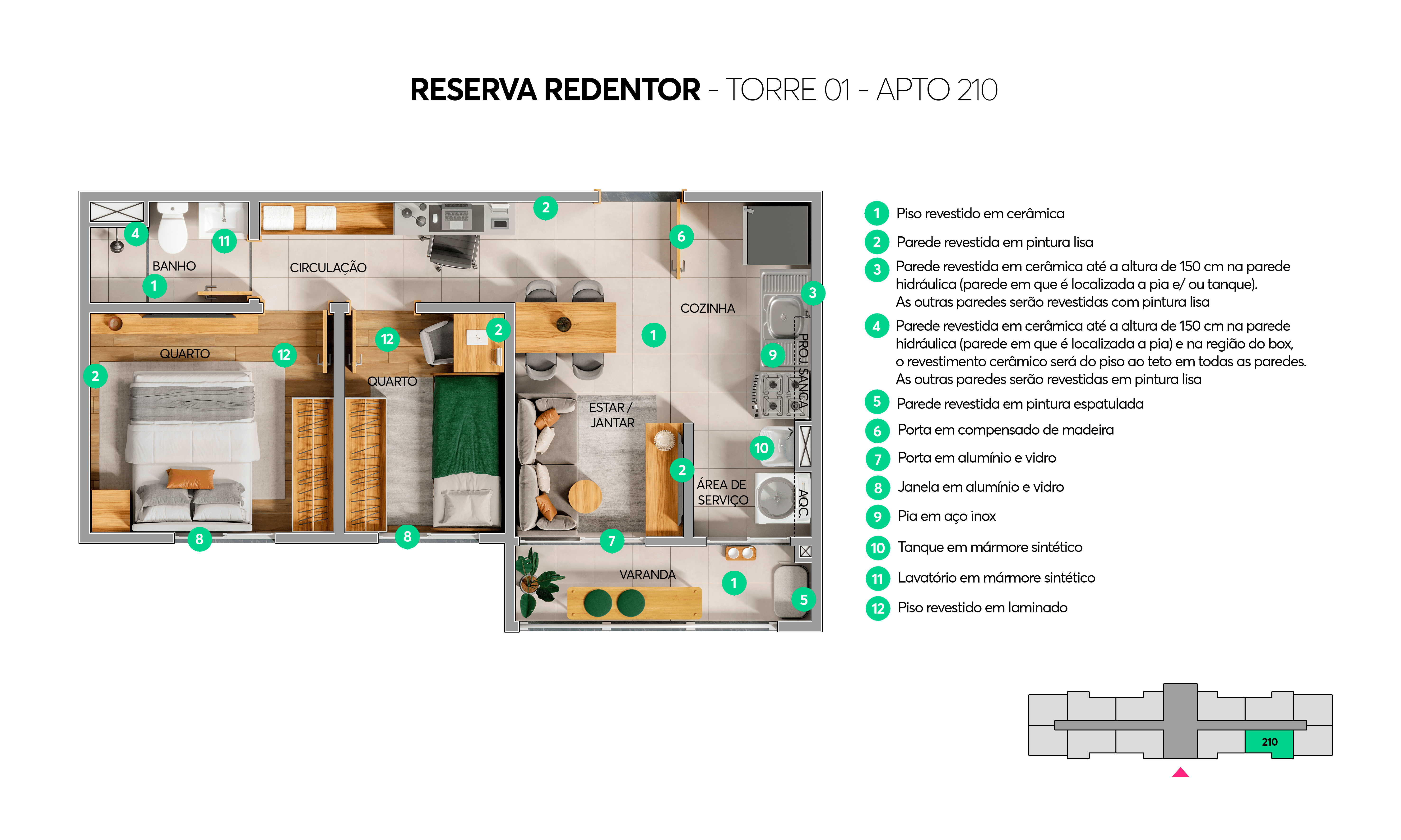 Imagem Apartamento com 2 Quartos à Venda, 42 m² em Rocha - Rio de Janeiro
