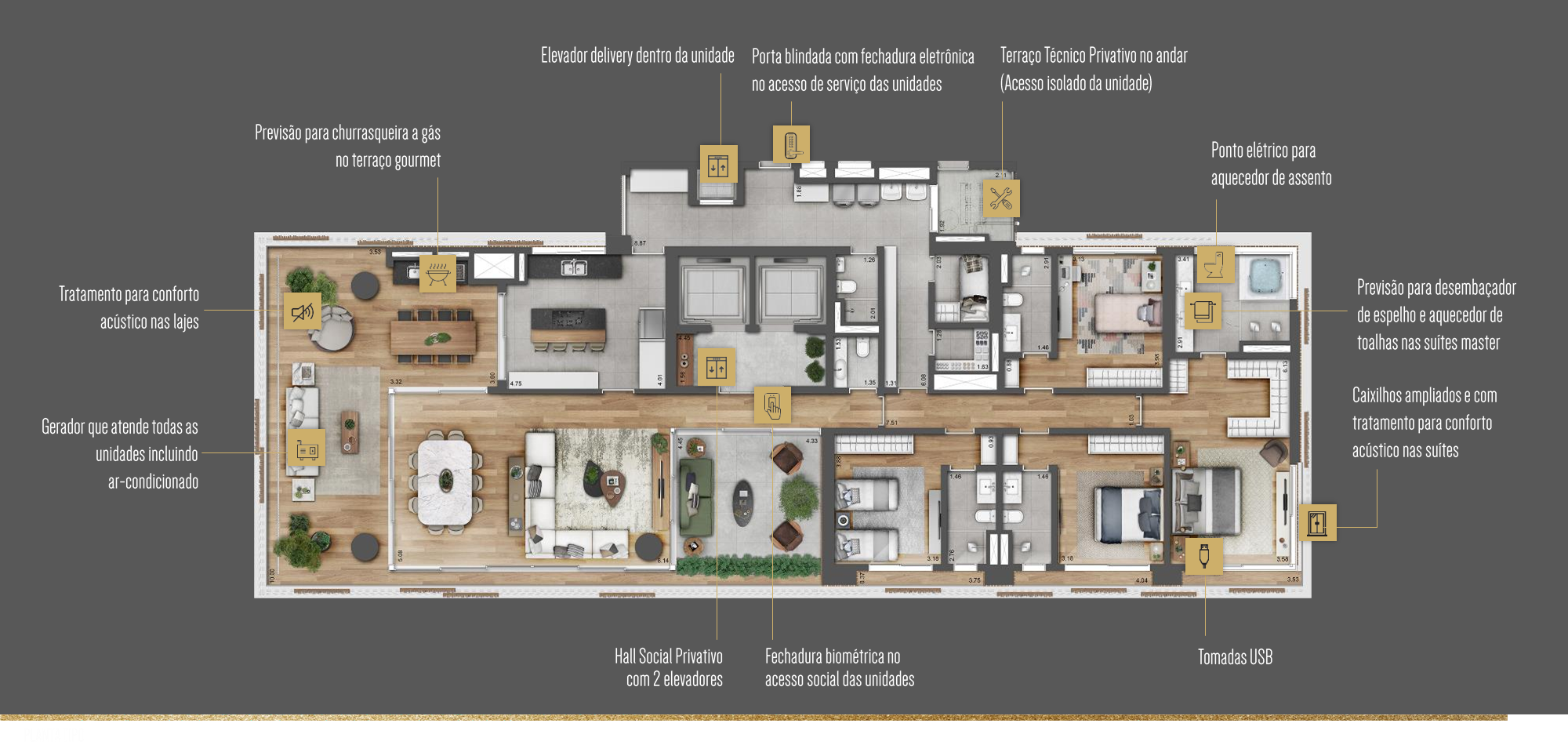Imagem Apartamento com 4 Quartos à Venda, 355 m² em Itaim Bibi - São Paulo