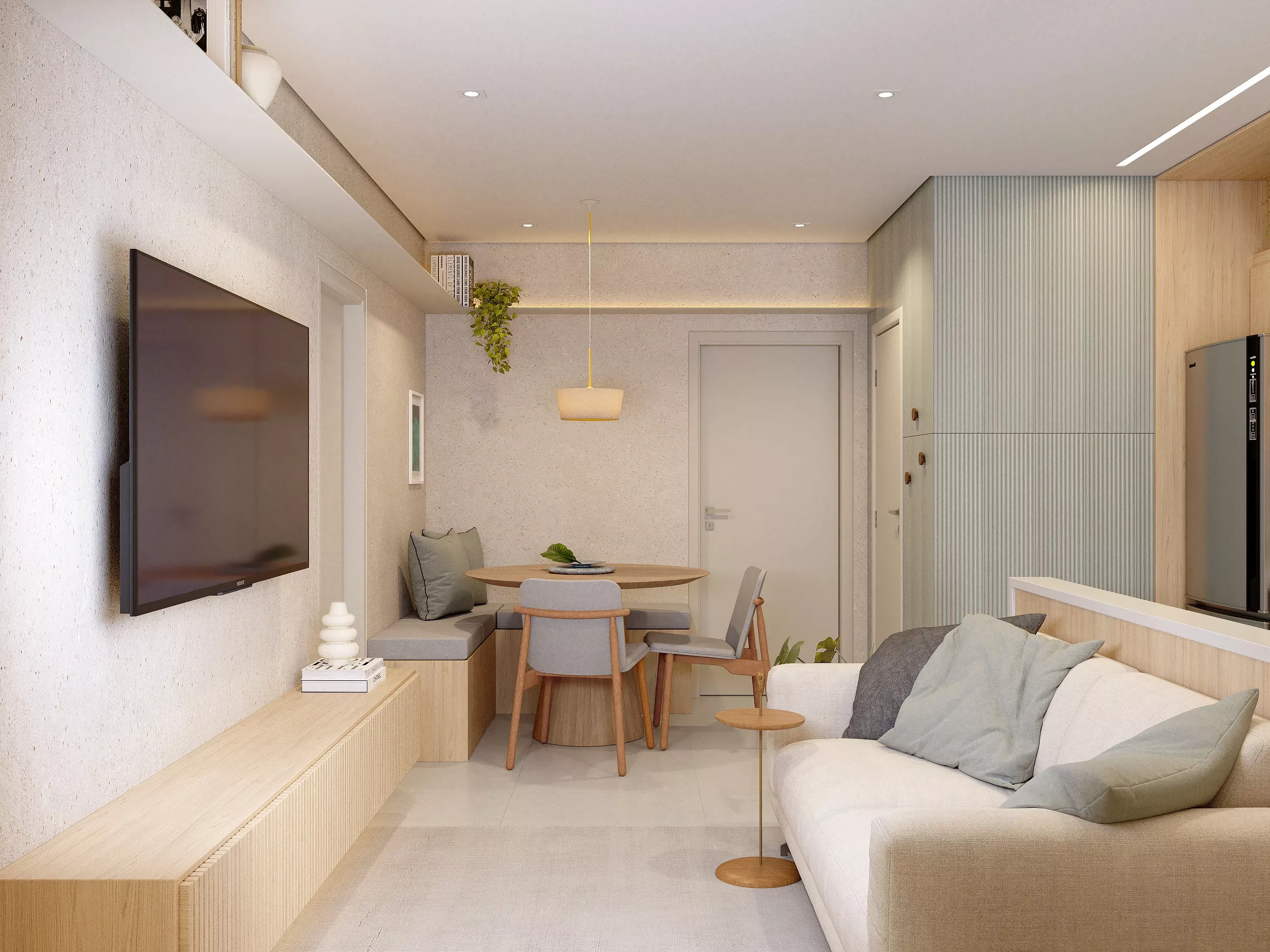 Imagem Apartamento com 1 Quarto à Venda, 50 m² em Guilhermina - Praia Grande