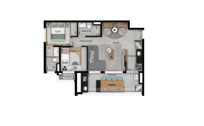 Imagem Apartamento com 3 Quartos à Venda,  em Vila Guilhermina - São Paulo