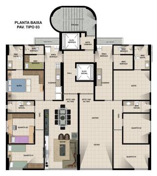 Imagem Apartamento com 3 Quartos à Venda, 97 m²em Boa Viagem - Recife