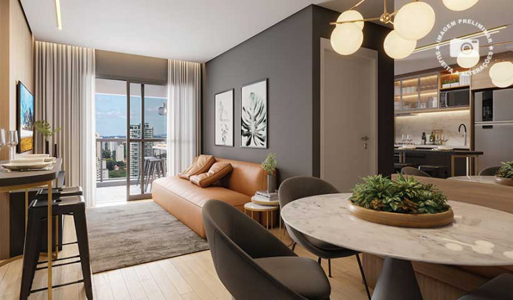 Apartamento com 2 Quartos à Venda, 65 m² em Santo Amaro - São Paulo