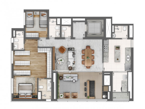 Imagem Apartamento com 4 Quartos à Venda, 190 m² em Perdizes - São Paulo