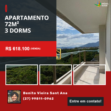 Apartamento com 3 Quartos à Venda,  em Jardim Camburi - Vitória