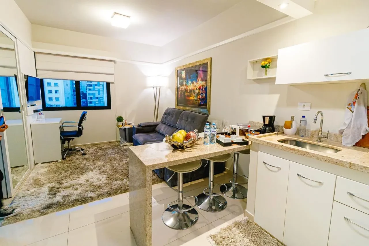 Imagem Flat com 1 Quarto à Venda ou Locação, 35 m² em Jardim Paulista - São Paulo