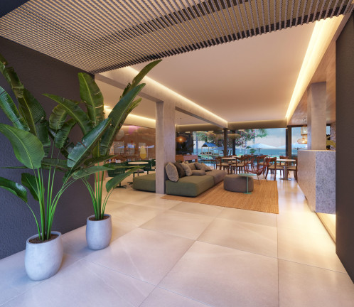 Imagem Apartamento com 1 Quarto à Venda, 34 m² em Praia dos Carneiros - Tamandaré