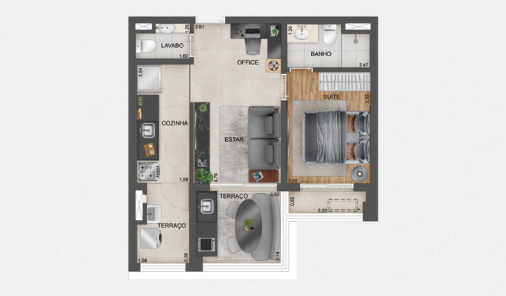 Imagem Studio à Venda, 30 m² em Vila Clementino - São Paulo
