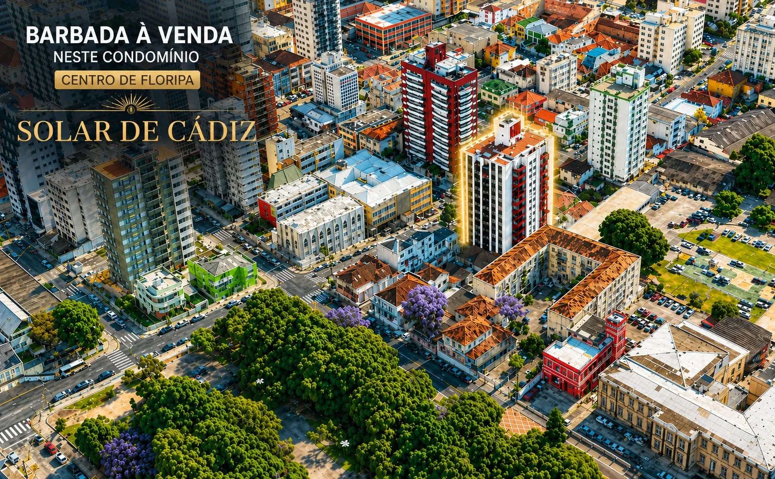 Apartamento com 3 Quartos à Venda, 107 metros em Centro - Florianópolis