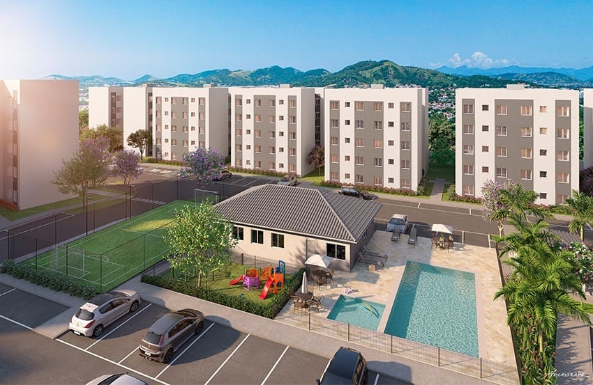 Imagem Apartamento com 2 Quartos à Venda, 44 m²em Campo Grande - Rio de Janeiro