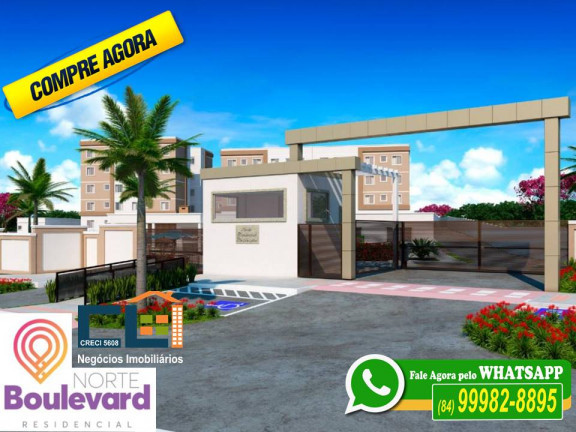 Imagem Apartamento com 2 Quartos à Venda, 42 m² em Pajuçara - Natal