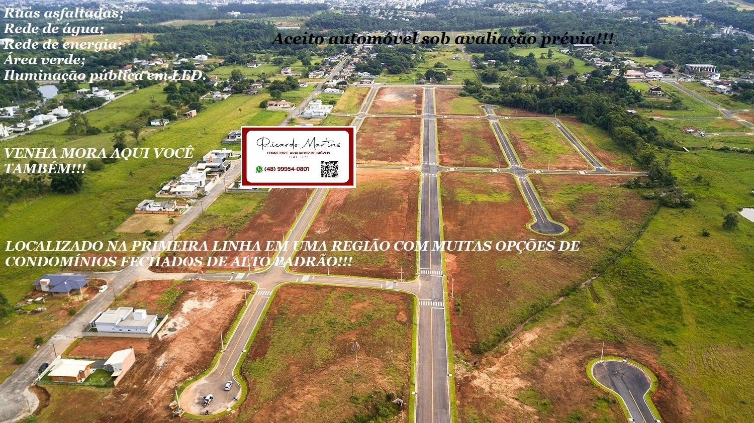 Imagem Terreno à Venda, 420 m² em Primeira Linha - Criciúma Imagem Terreno à Venda, 420 m² em Primeira Linha - Criciúma