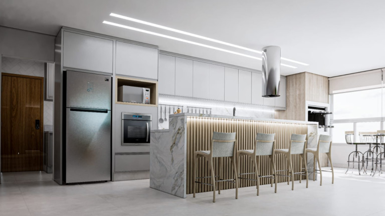 Foto do imóvel: Apartamento com 3 Quartos à Venda, 116 m² em Aviação - Praia Grande