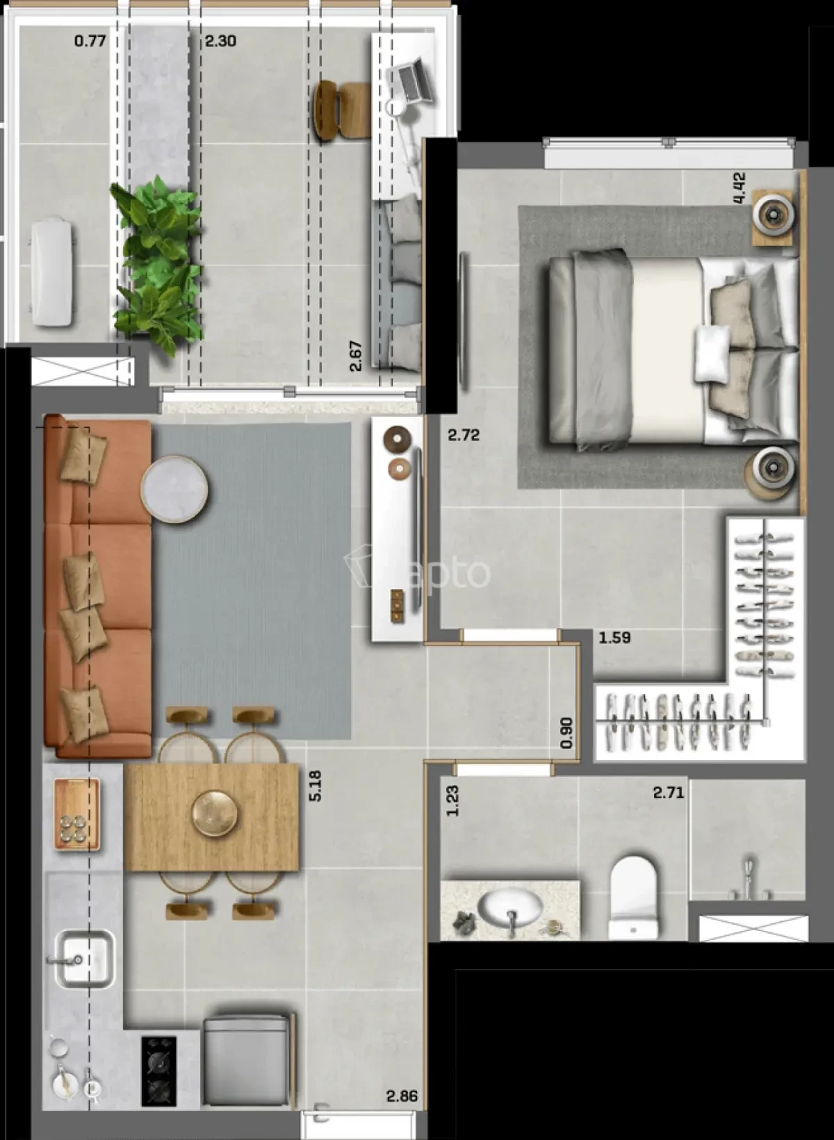 Foto do imóvel: Studio à Venda, 22 m² em Pinheiros - São Paulo