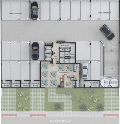 Imagem Apartamento com 2 Quartos à Venda,  em Centro - Criciúma