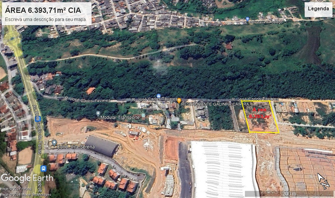 Imagem Terreno à Venda, 6393 metros em CIA I - Simões Filho