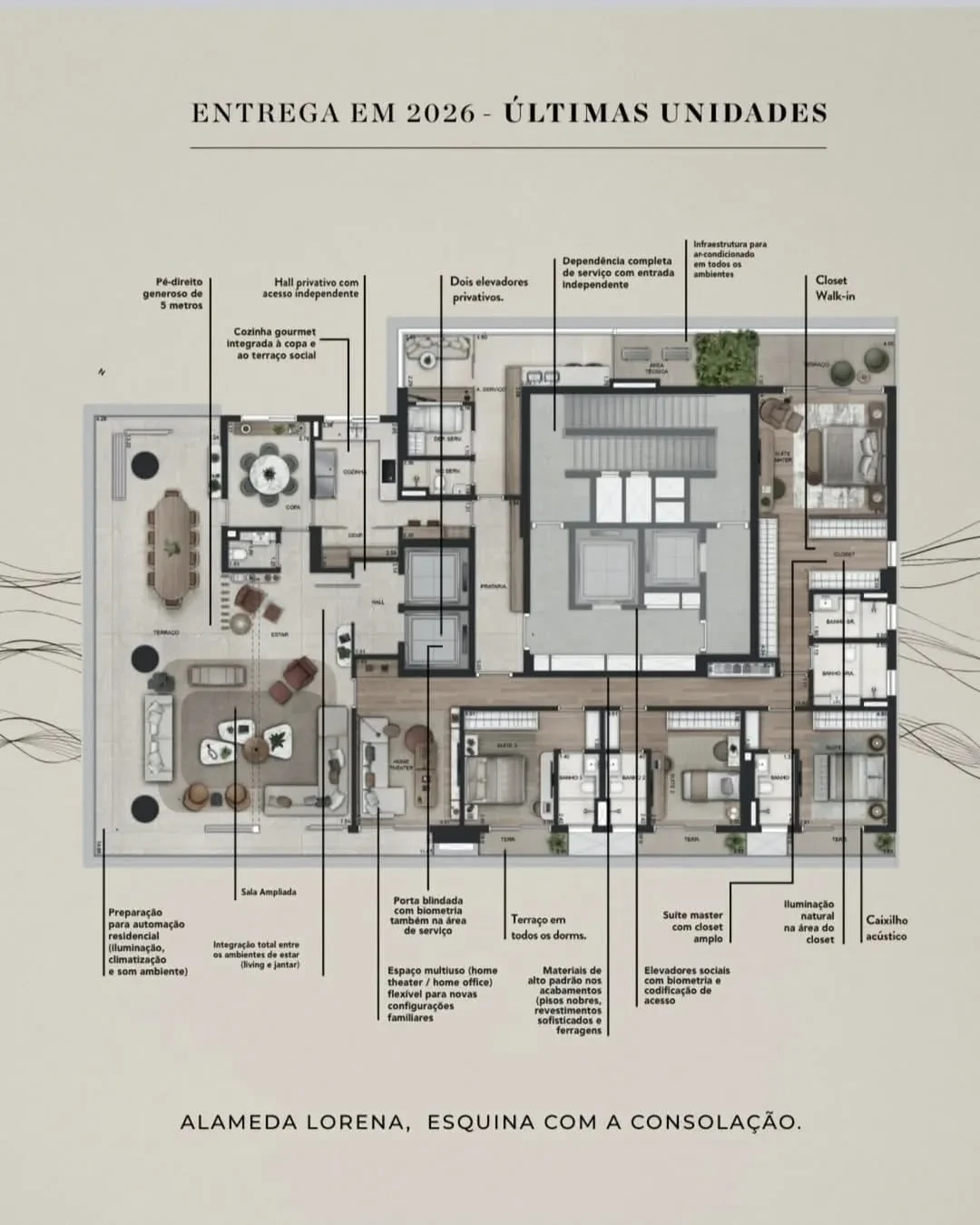 Imagem Apartamento com 4 Quartos à Venda, 368 m² em Cerqueira César - São Paulo