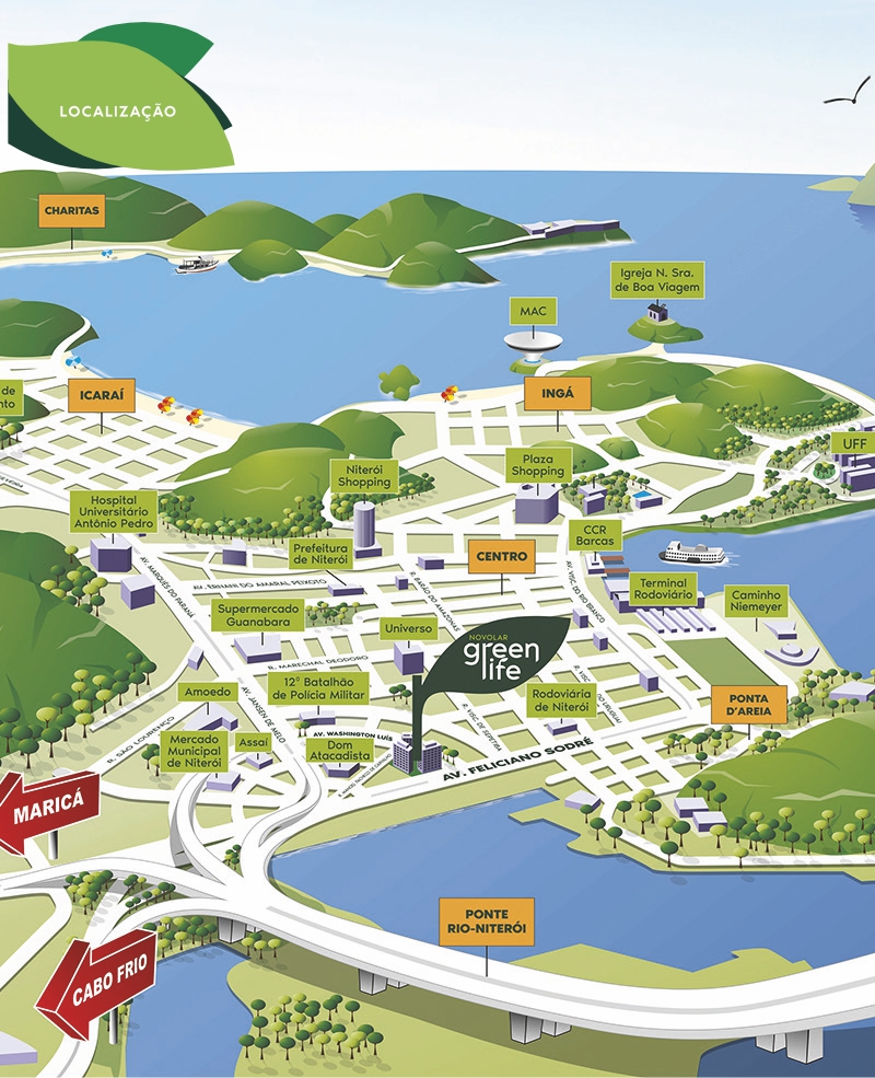 Imagem Edifício Residencial com 2 Quartos à Venda, 102 m² em Centro - Niterói