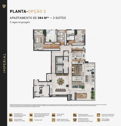 Imagem Apartamento com 6 Quartos à Venda, 597 m² em Chácara Itaim - São Paulo