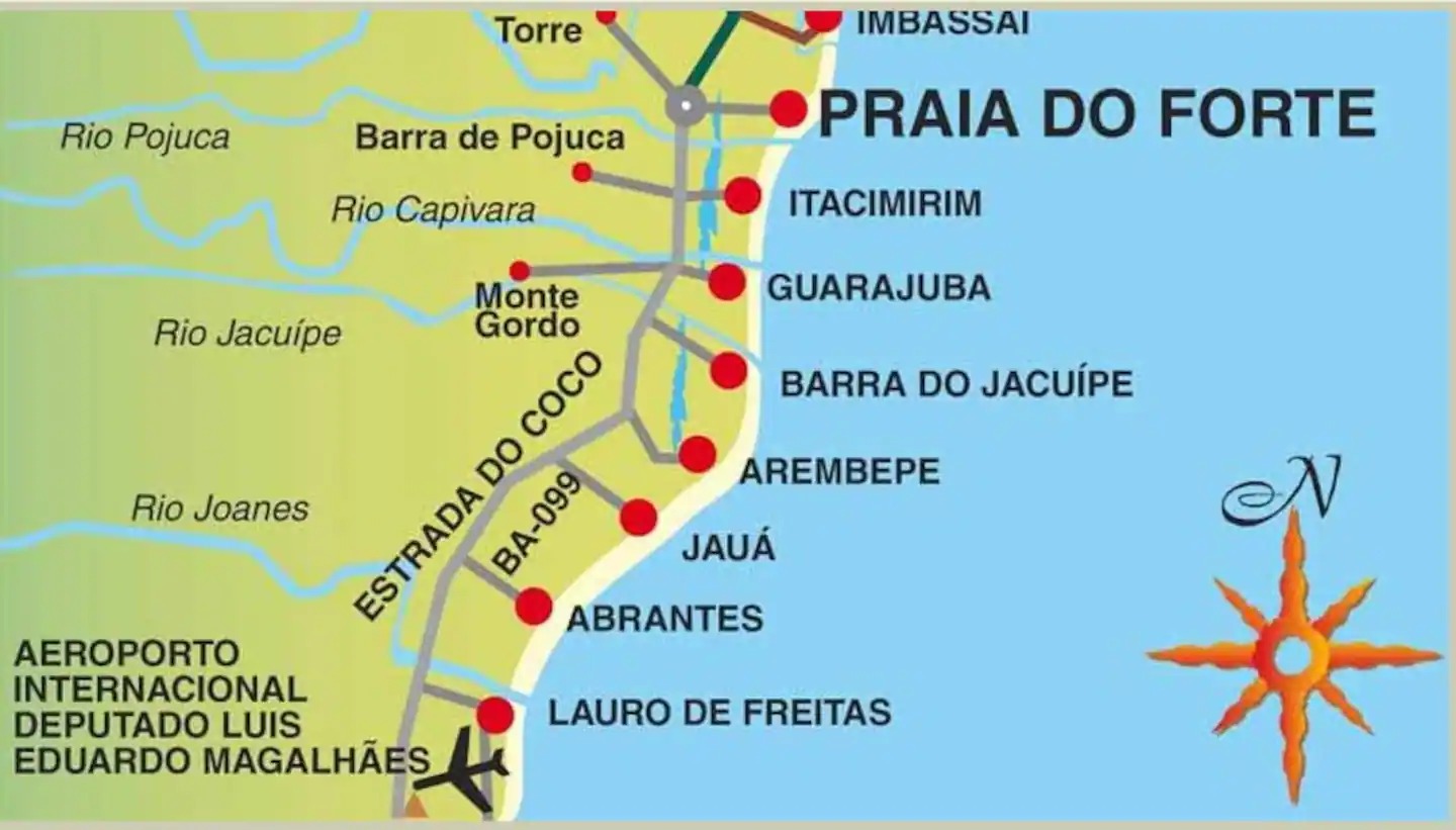 Imagem Apartamento com 2 Quartos à Venda, 70 m²em Itacimirim - Monte Gordo