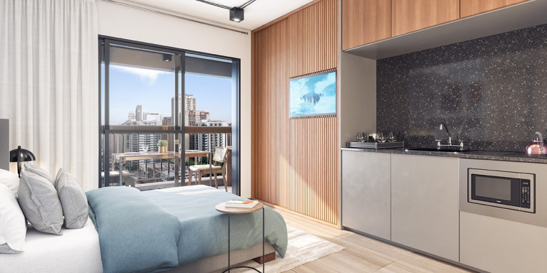 Imagem Apartamento à Venda, 29 m²em Brooklin Paulista - São Paulo