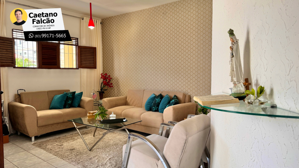 Foto do imóvel: Casa com 3 Quartos à Venda, 130 m² em Jardim Cidade Universitária - João Pessoa